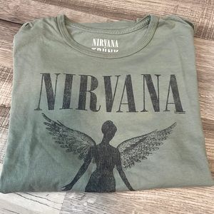 Free People Nirvana Graphic Tshirt